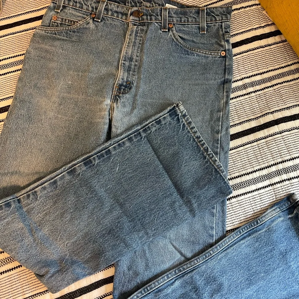 Levi's Light Blue Straight Leg Jeans for Men - Picture 3 of 9